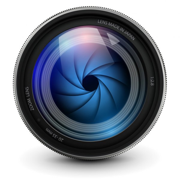 image of a camera lens